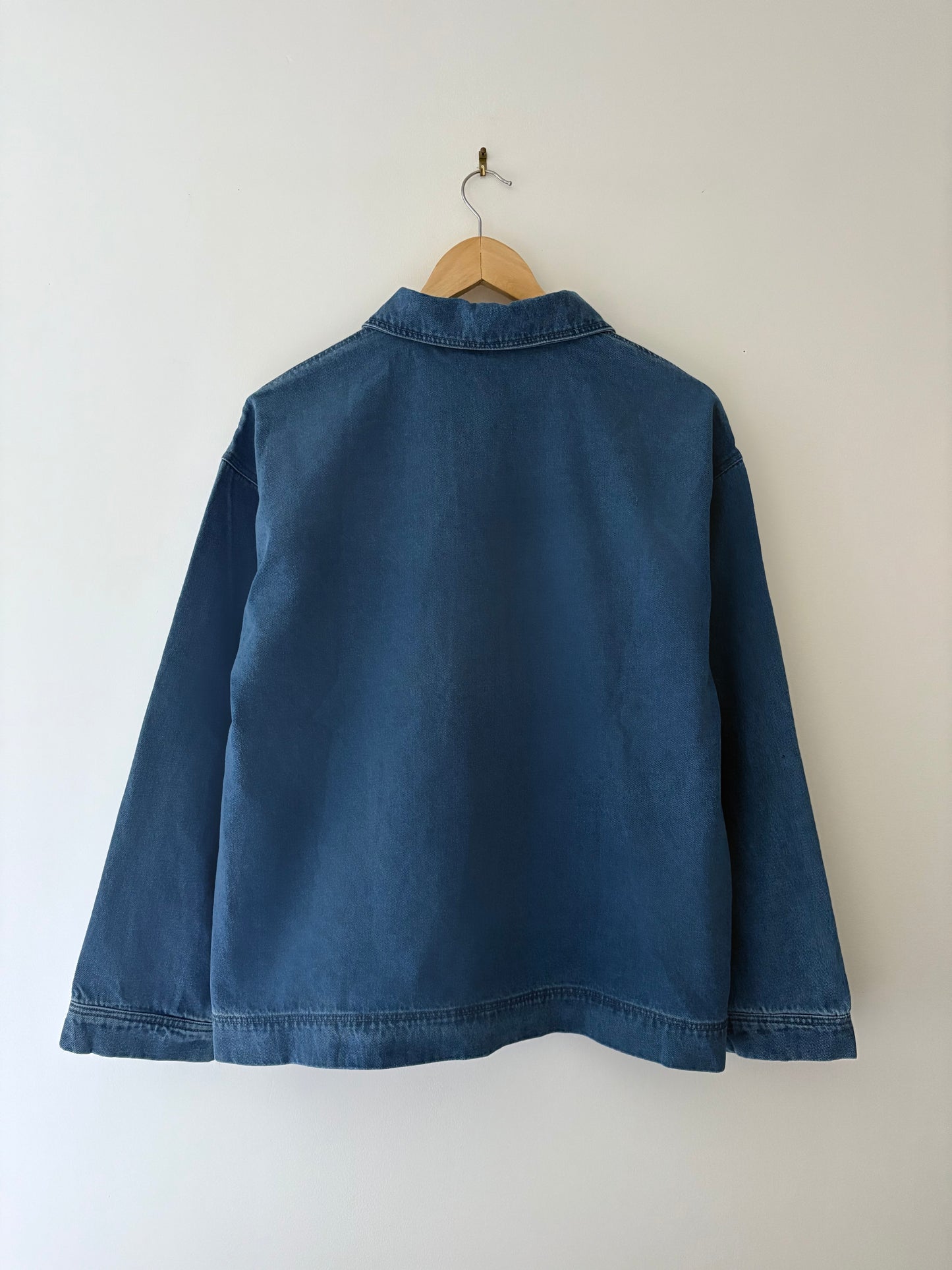 Blouse en jean bleu