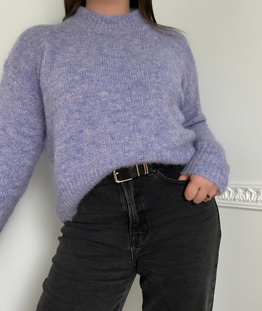 Lilac Fluffy Jumper