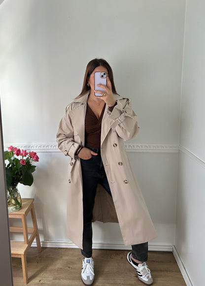 Le Trench Coat Crème Oversize