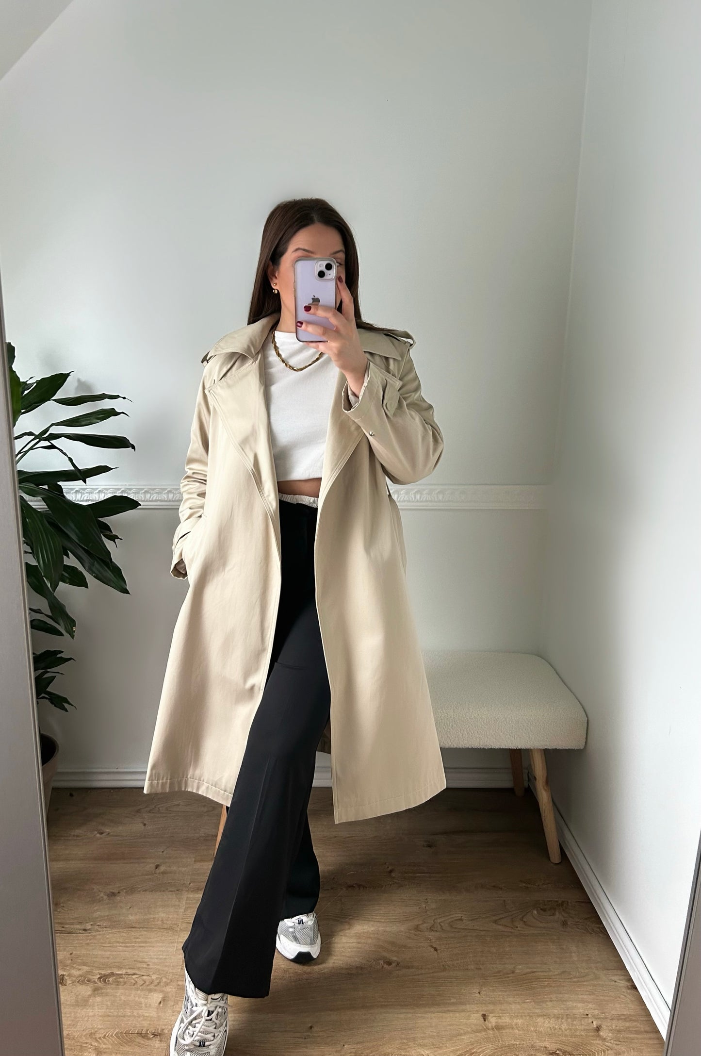 Trench coat Beige