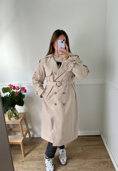 Le Trench Coat Crème Oversize