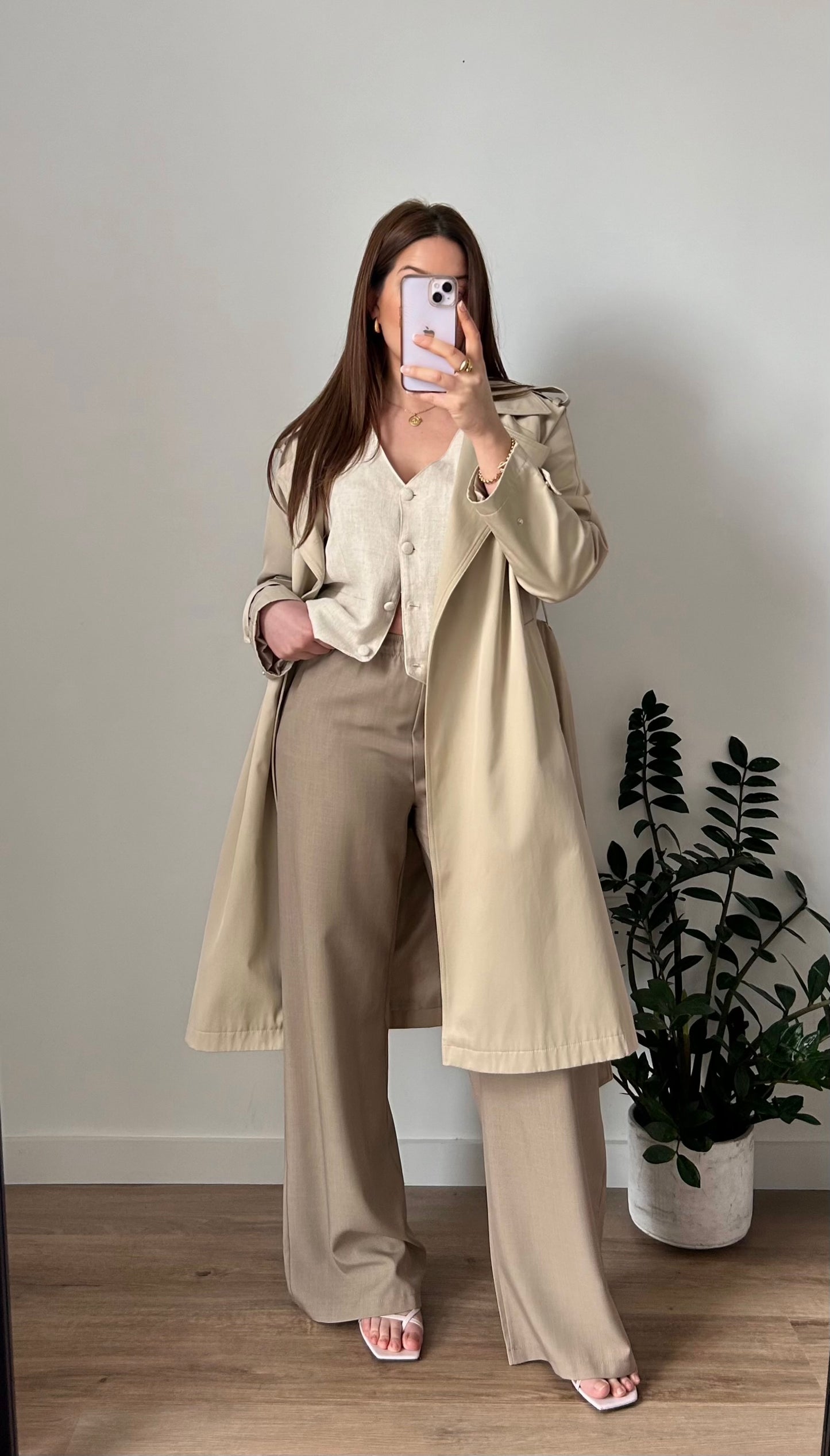 Trench coat Beige