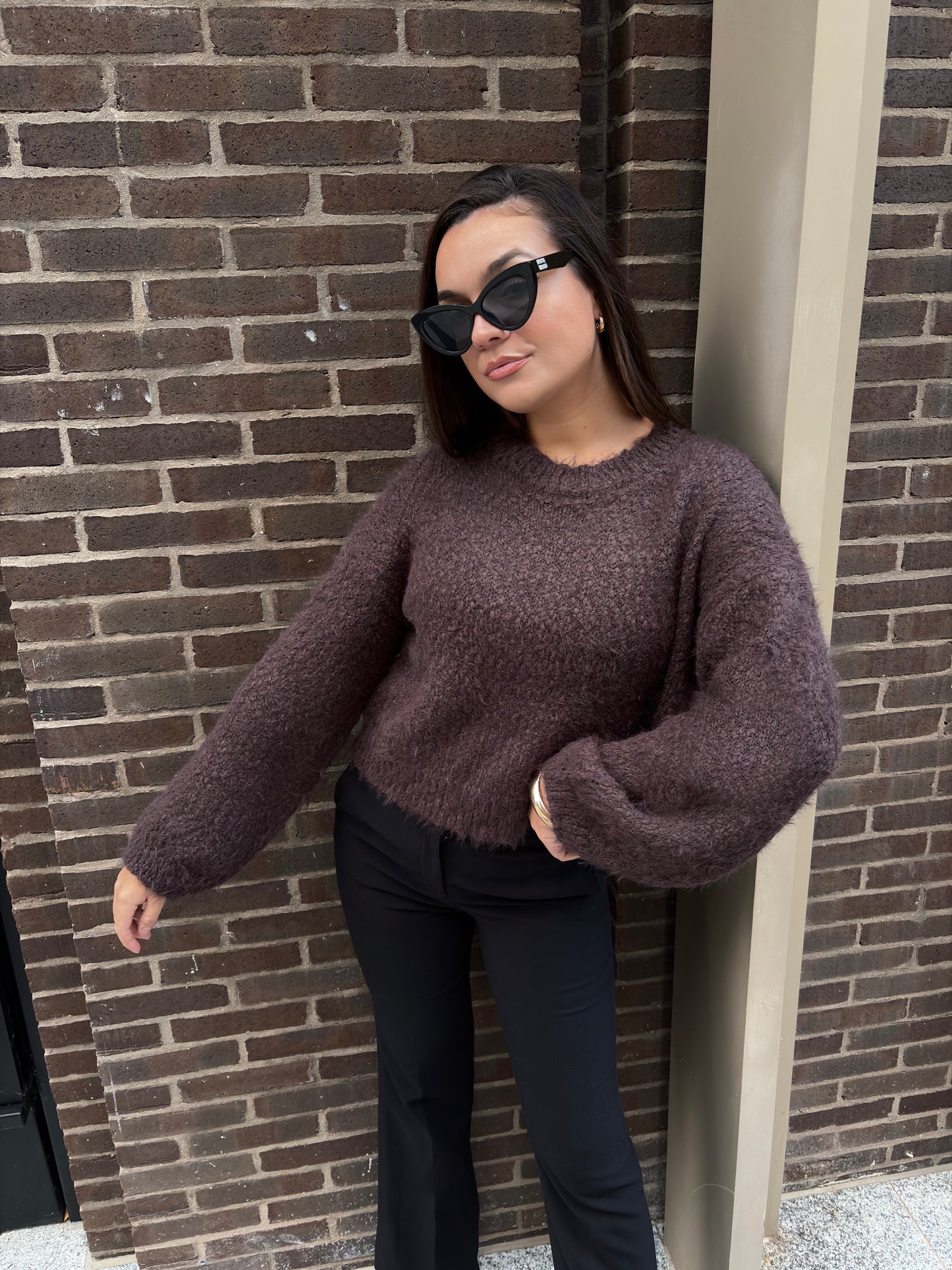 Super soft brown sweater 