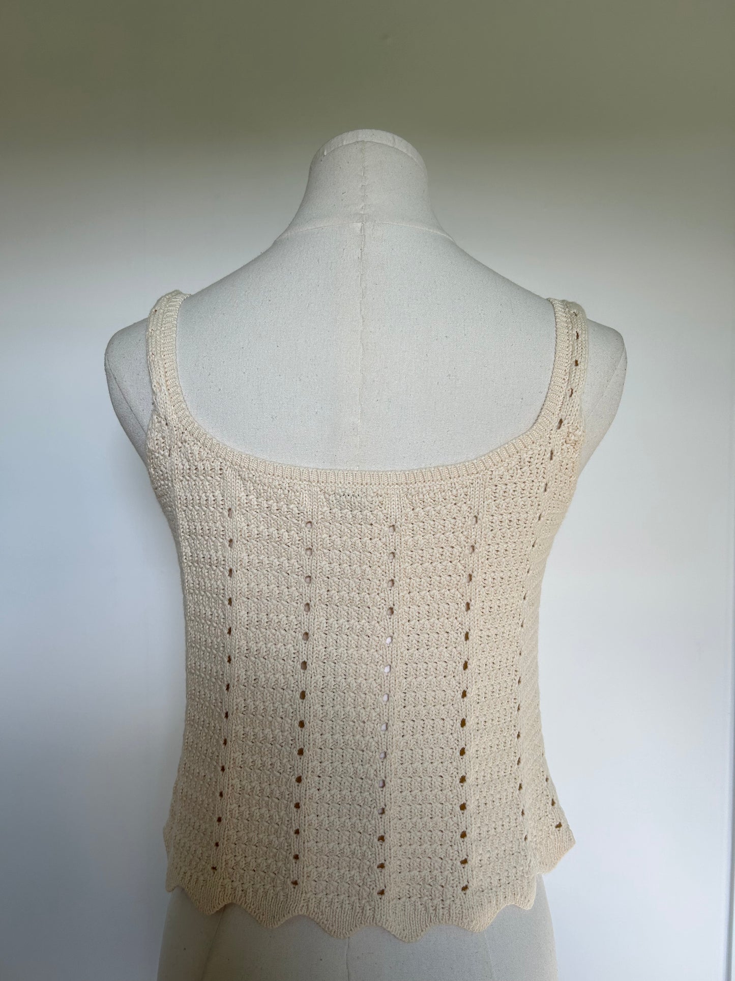 Isabella - Le Top en Crochet Beige