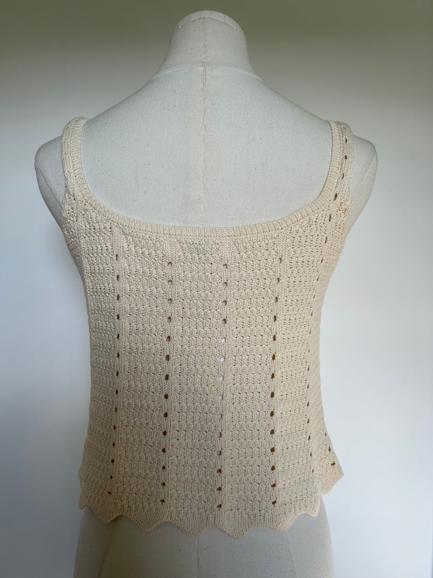 Isabella - Le Top en Crochet Beige